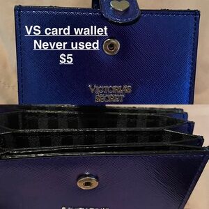 Victoria’s Secret 
Credit card purse tote
$5